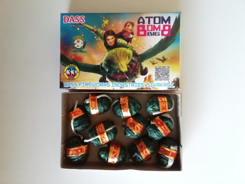 Atom Bomb Small Green (10 Pcs)